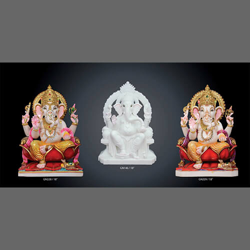 Marble Ganpati Murti