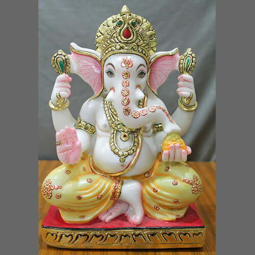 Ganesh Ji Marble Moorti