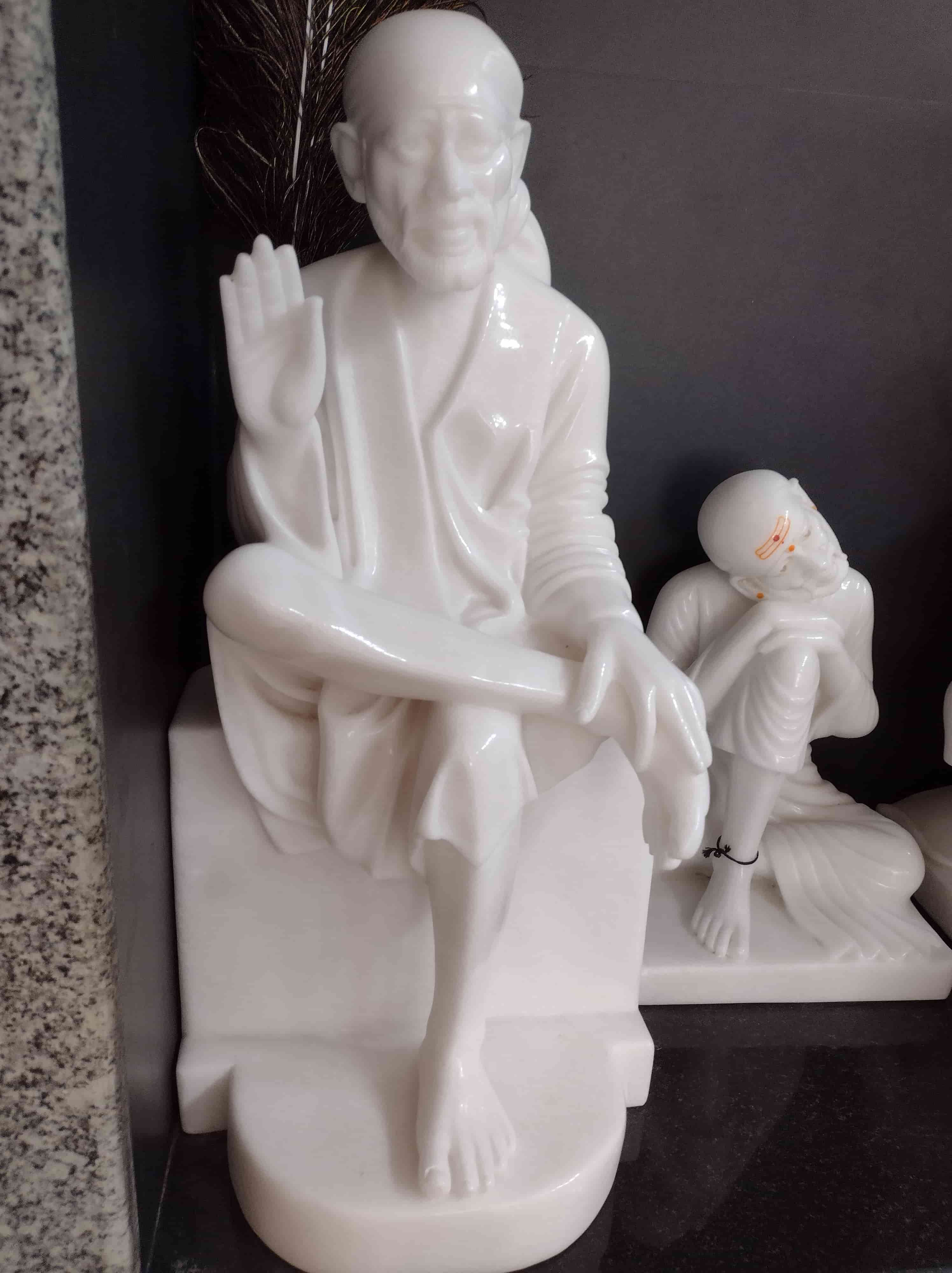 Sai Baba Marble Statue