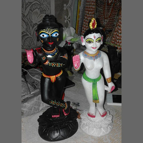 Iskcon Marble Radha Krishna Idol