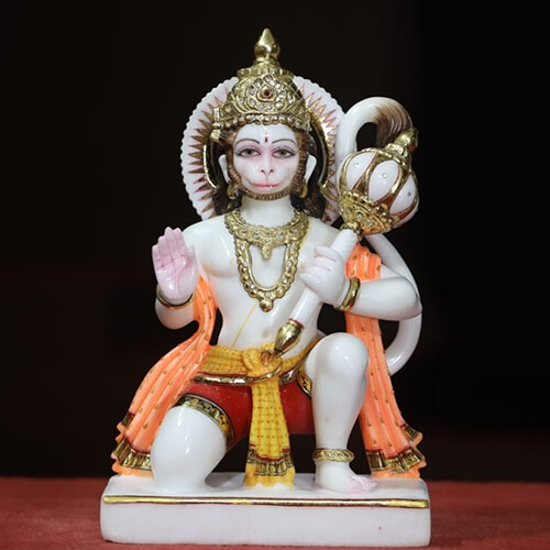 Marble Hanuman Ji Moorti