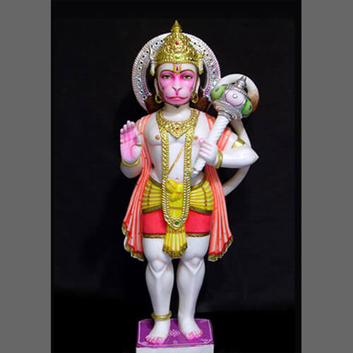 Hanuman Marble Sculpture