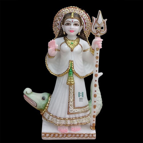 Khodiyar Mata Marble Statue