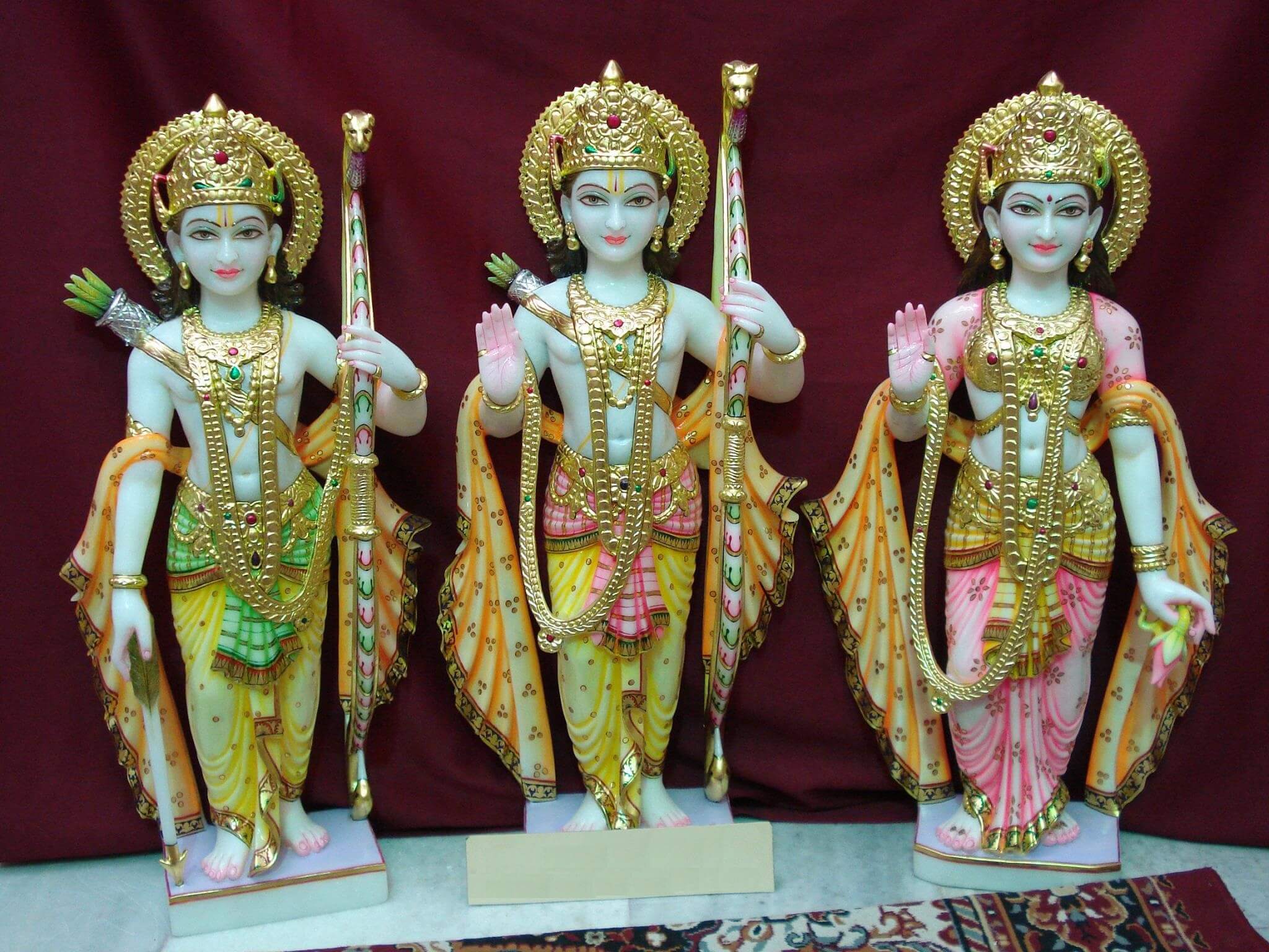 Ram Laxman Marble Sita Statue